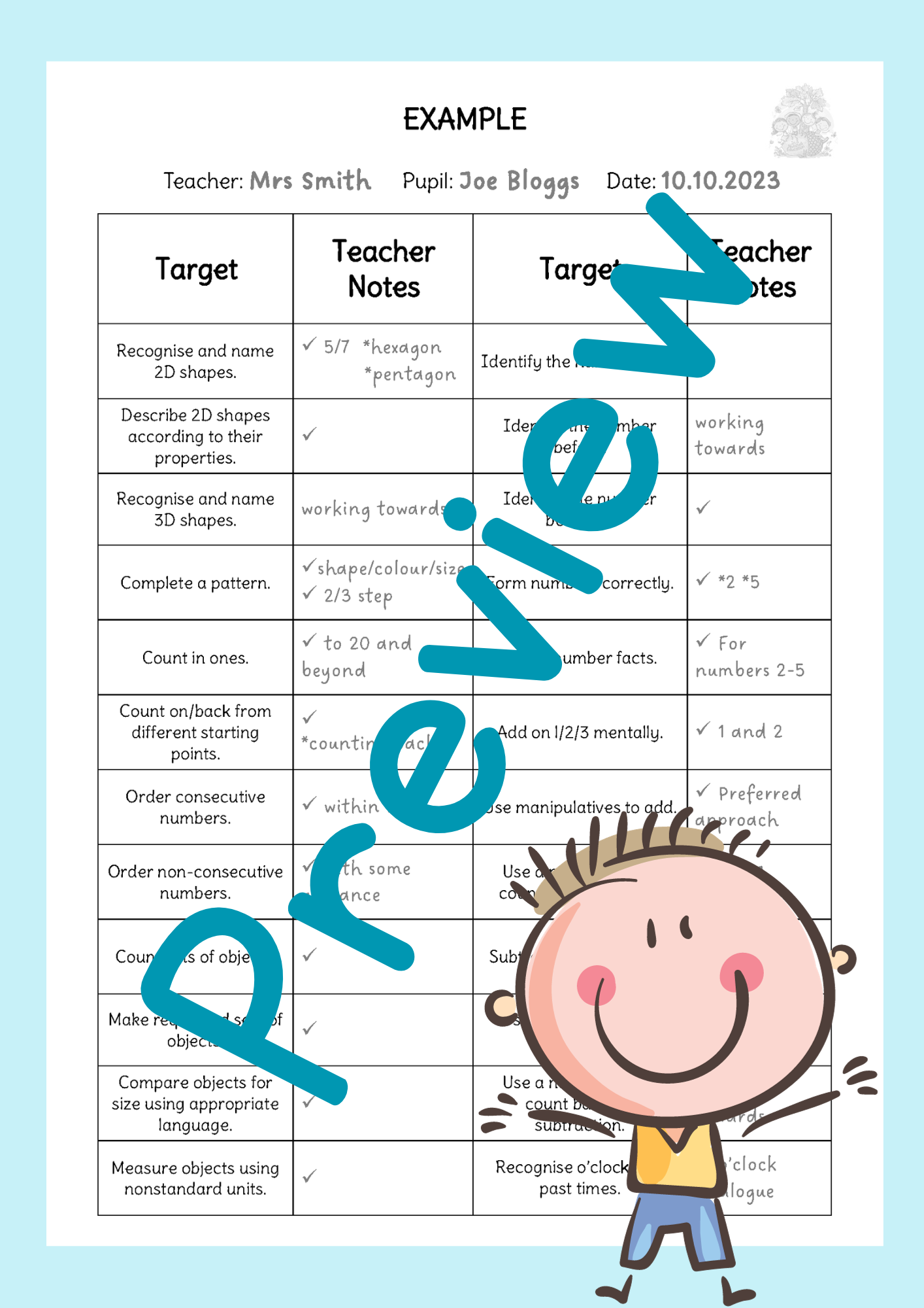 FREE Primary 2 Baseline Assessment