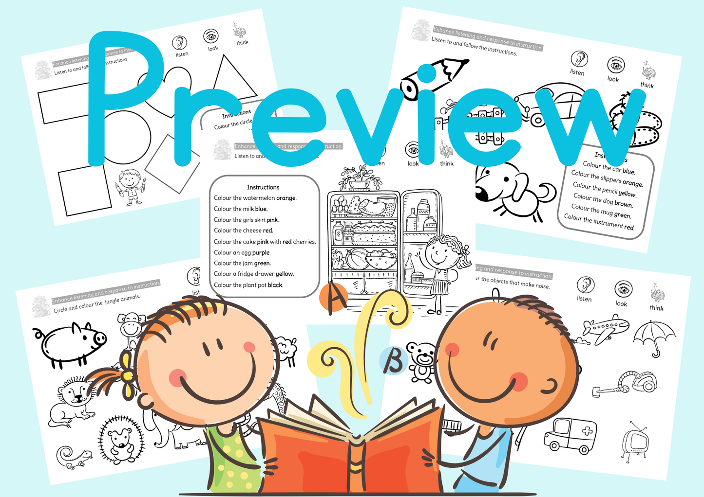 Level 1 - Listening and Following Instructions