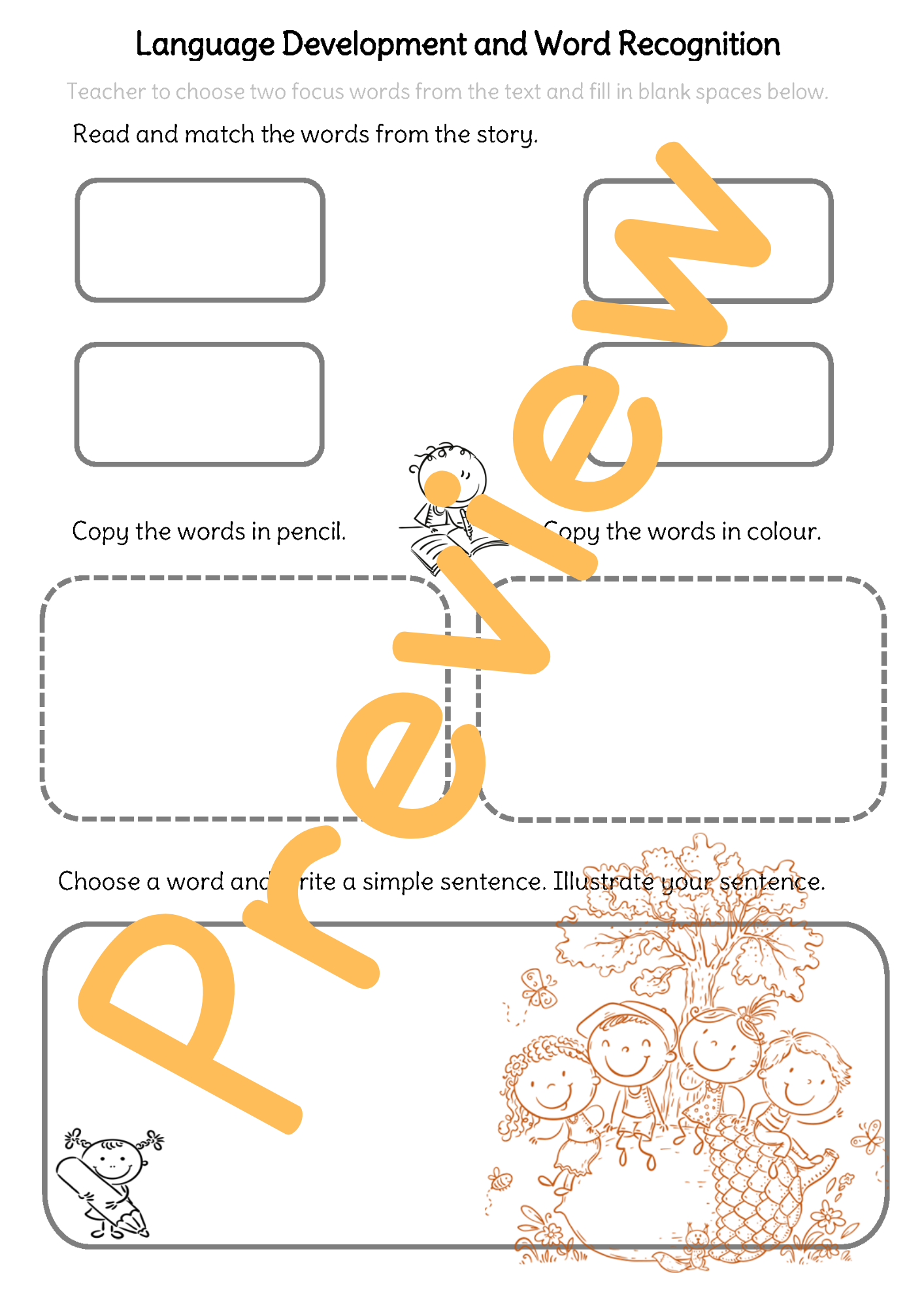 Level 1 - Responding to Reading