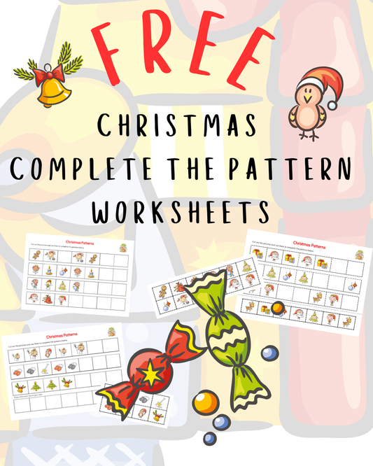 FREE Christmas Complete the Patterns