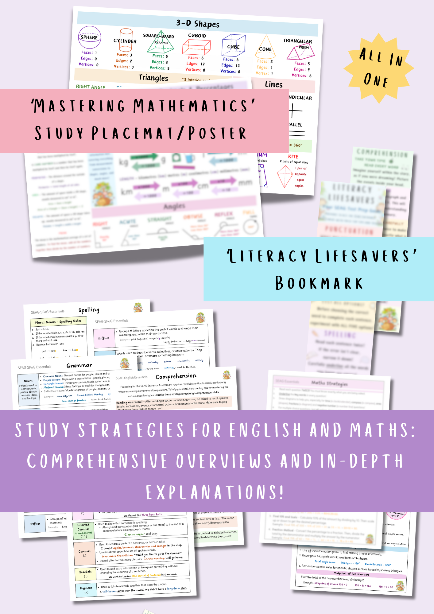 2025 SEAG Entrance Assessment Study Guides