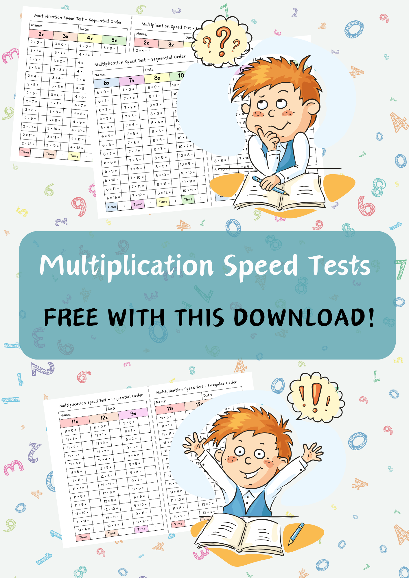 Levels 3 - 6 Master Multiplication