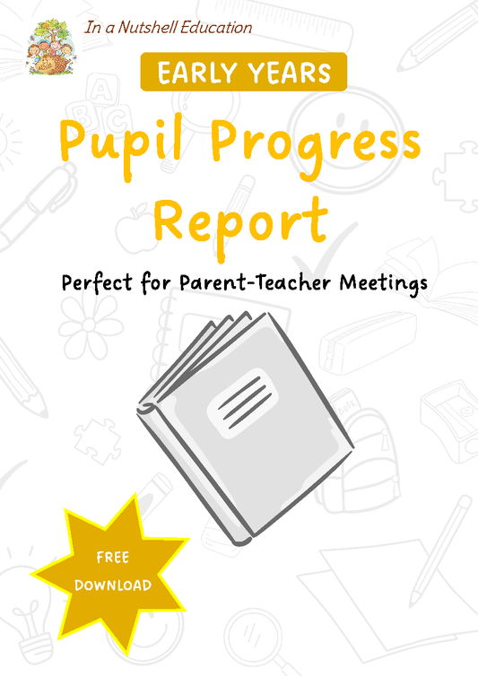 FREE Pupil Progress Report Template