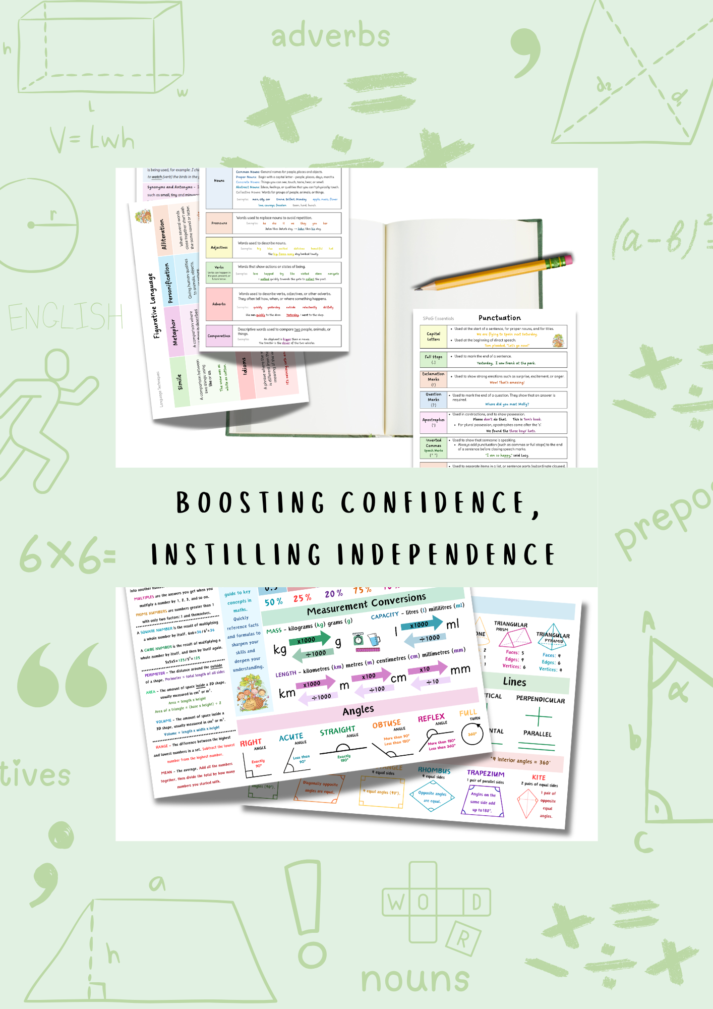 KS2 Maths & English Study Aids