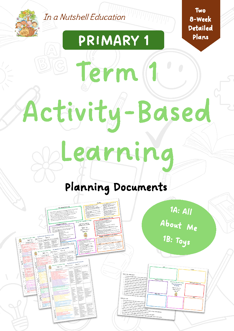 Primary 1 Planning for Activity-Based Learning