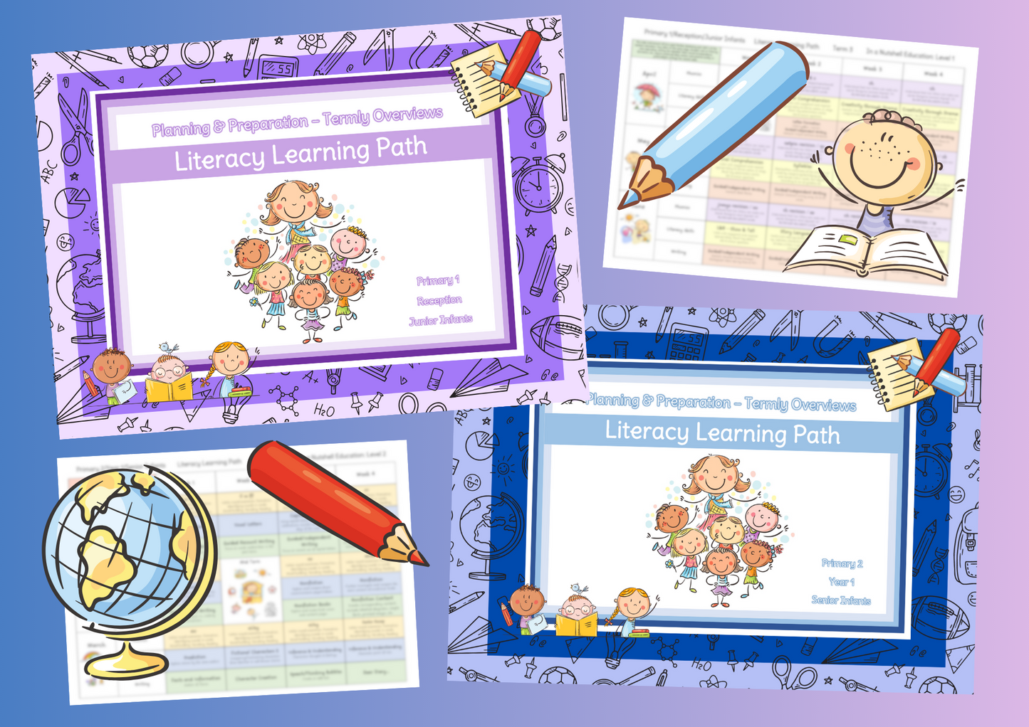 Levels 1 & 2 - Termly Planning Bundle