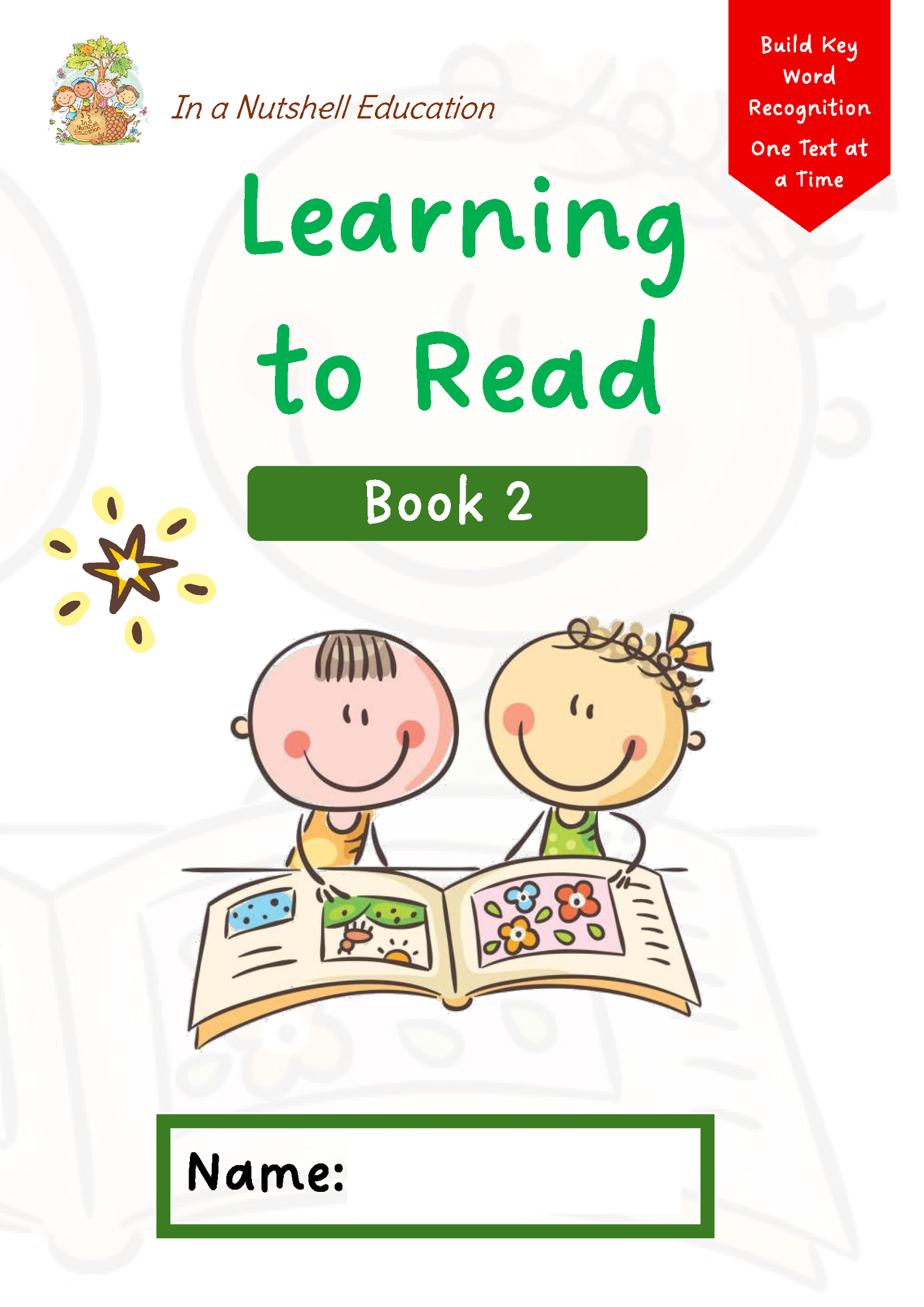 Reading Book 2 - Activity Booklet Included