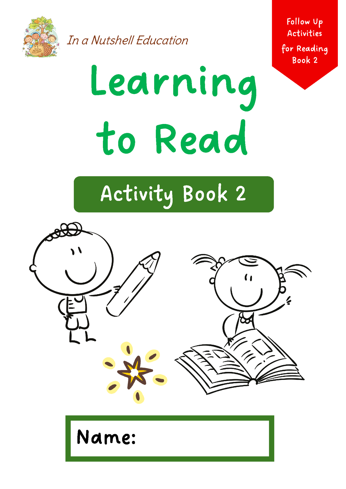 Reading Book 2 - Activity Booklet Included