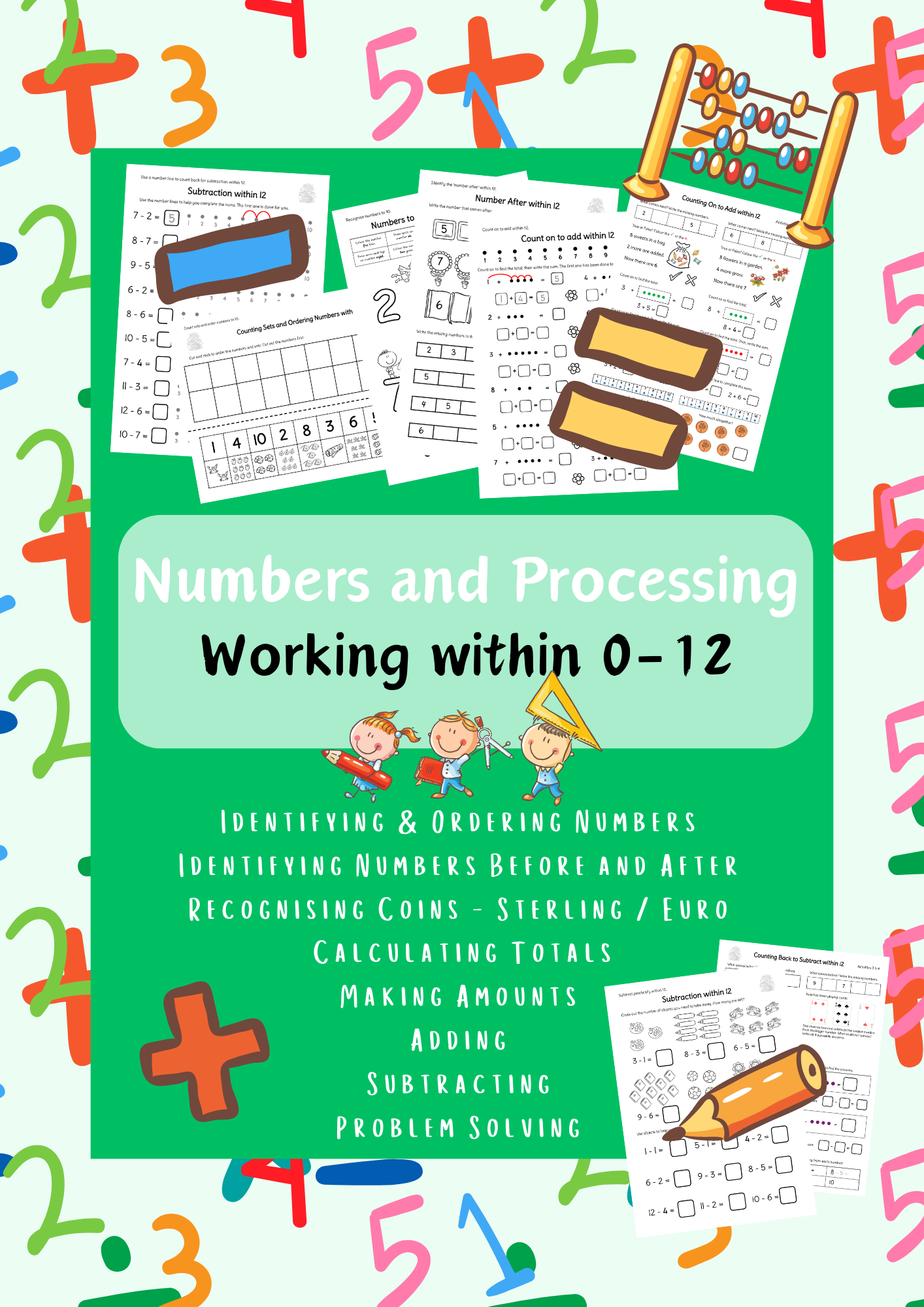 Level 2 Numbers and Processing All in One Bundle Pack